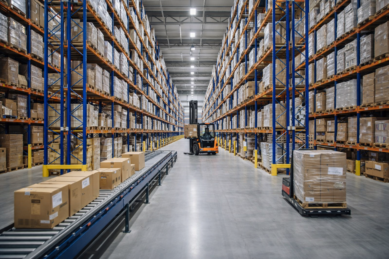 Entrepôt logistique grande hauteur